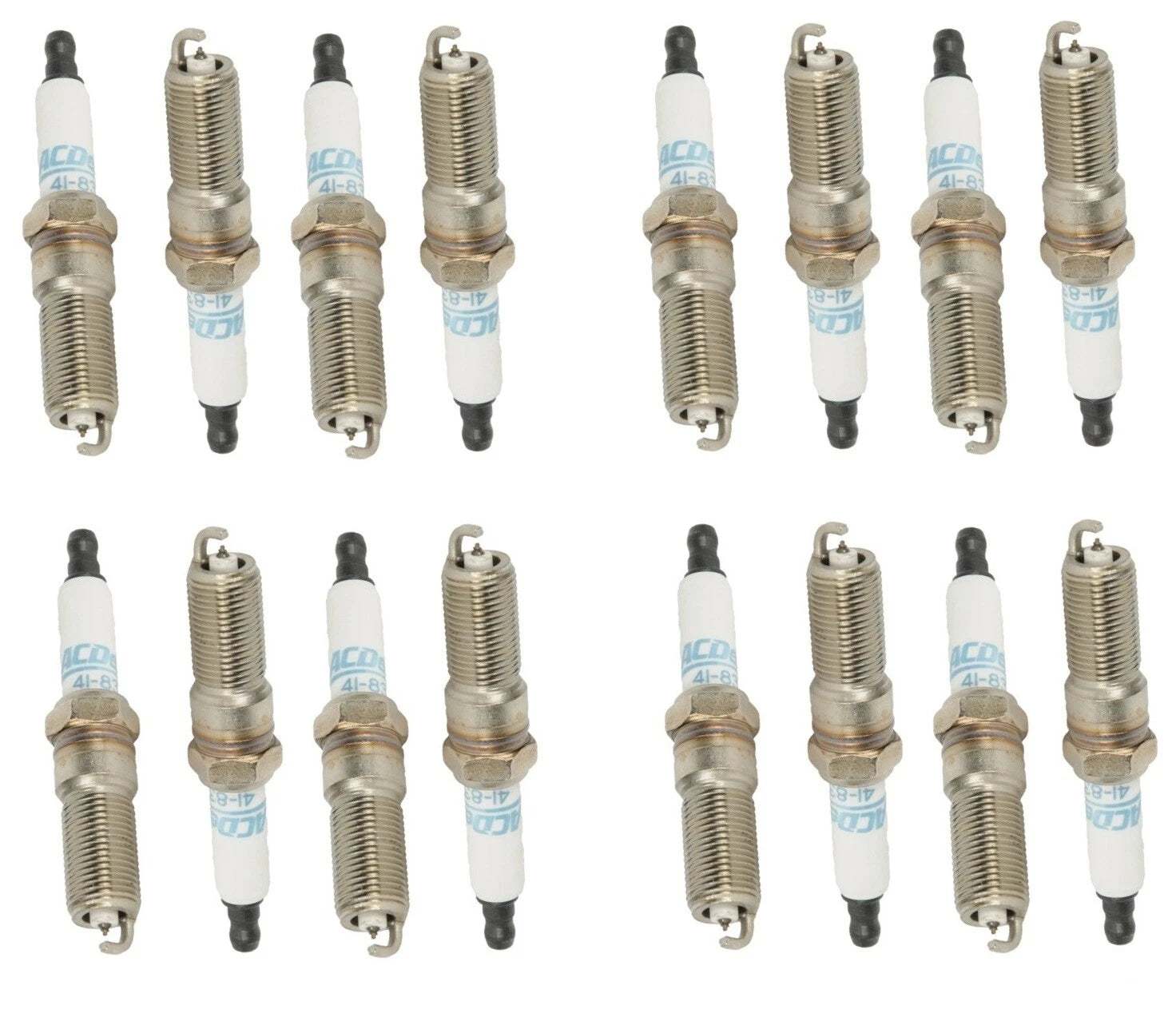 Set of 16 Spark Plugs for Dodge Durango, Chrysler 300, Grand Cherokee V8