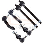 Set of 6 Front Steering Sway Bar Tie Rods for Chrysler Cirrus (1995–2000)