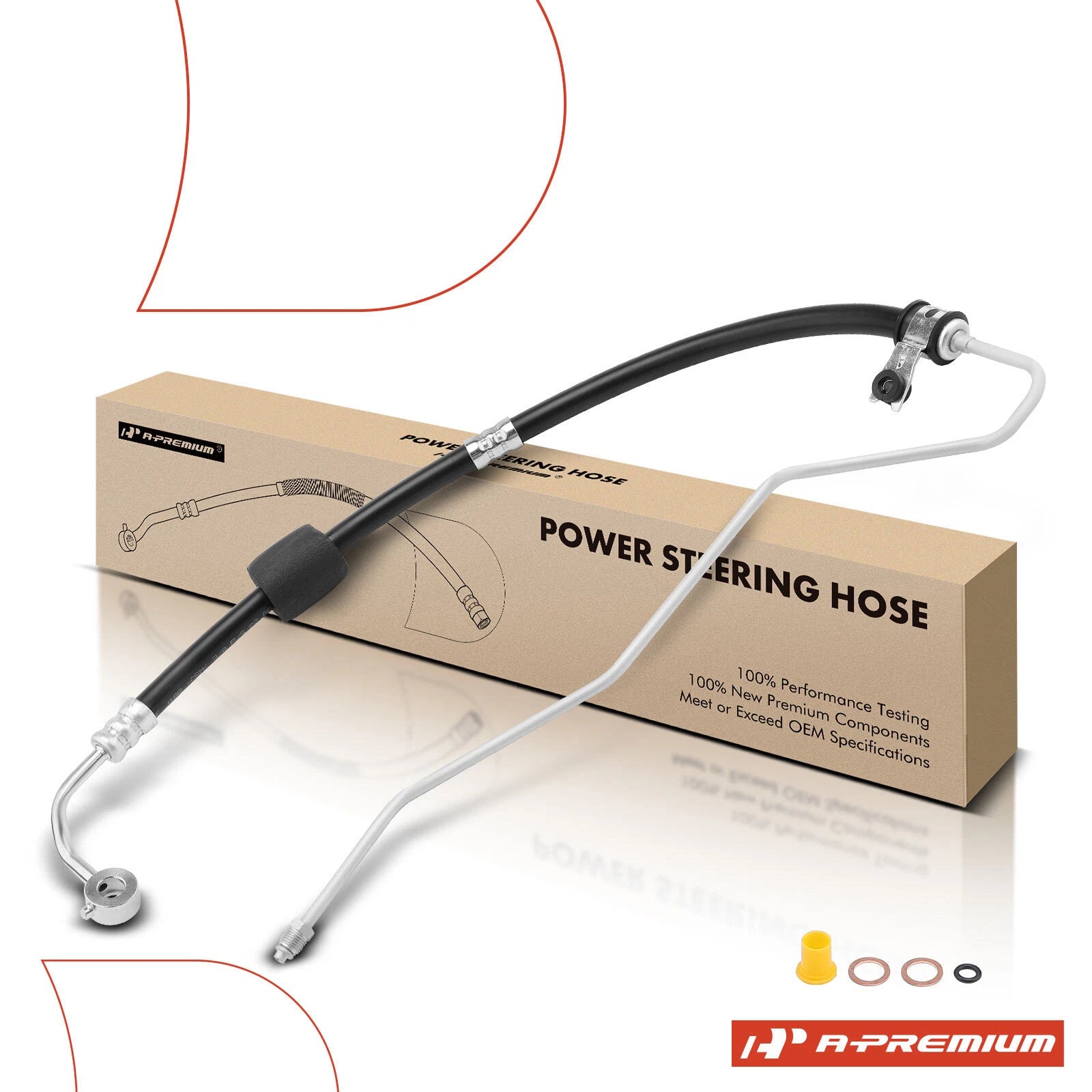 Power Steering Pressure Line Hose for Kia Spectra Spectra5 (2000–2009)