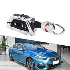 Key Case Cover Fob Shell for BMW 1 2 3 4 5 6 7 8 Series X1 X2 X3 X4 X5 X6 X7 M3 (2011–2023) Silver
