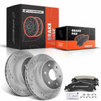 Drilled Rotors & Ceramic Brake Pads for Chevy Silverado 1500 (2007–2023)