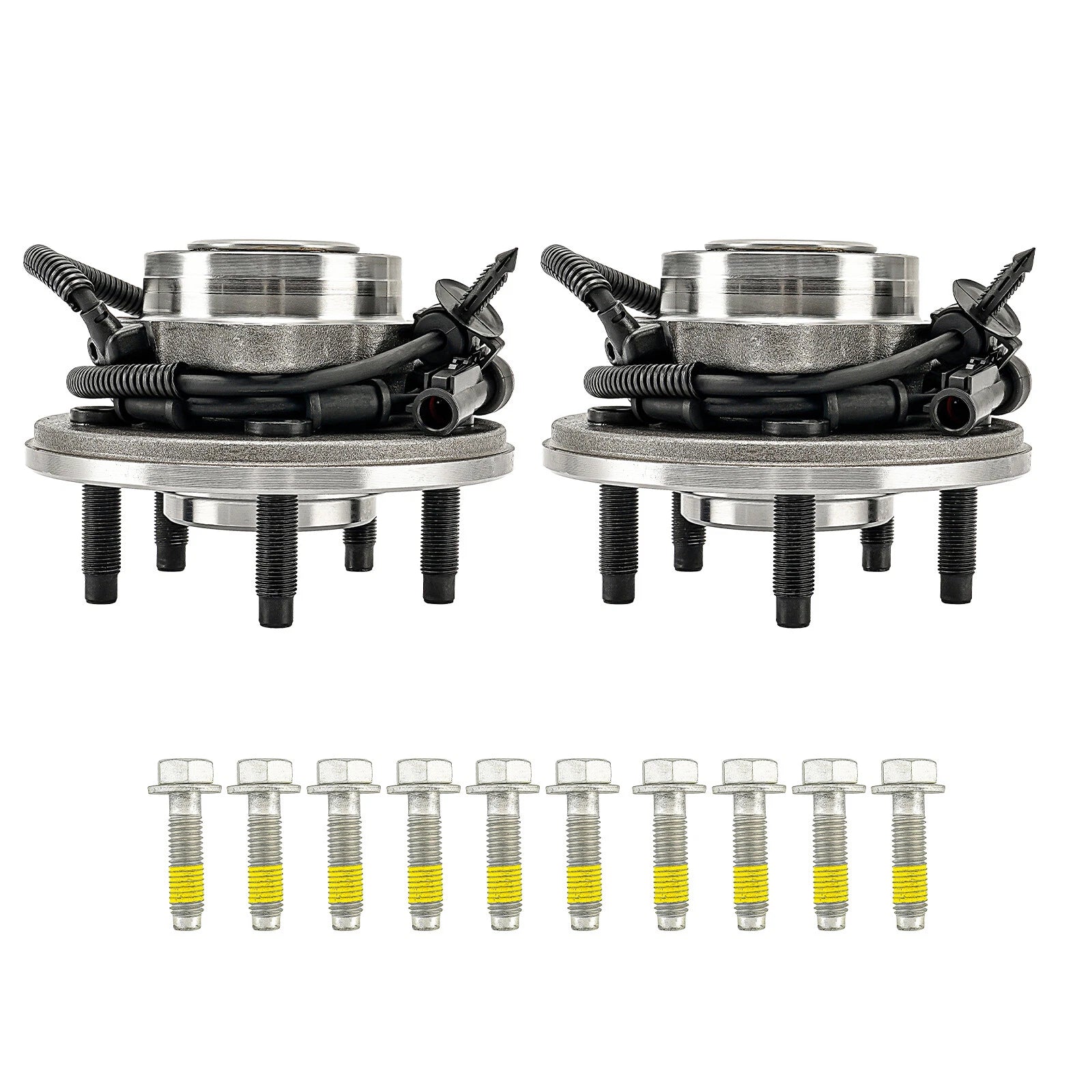 2x Front Wheel Hub Bearing Assembly for Ford Explorer Mountaineer (2011–2017)