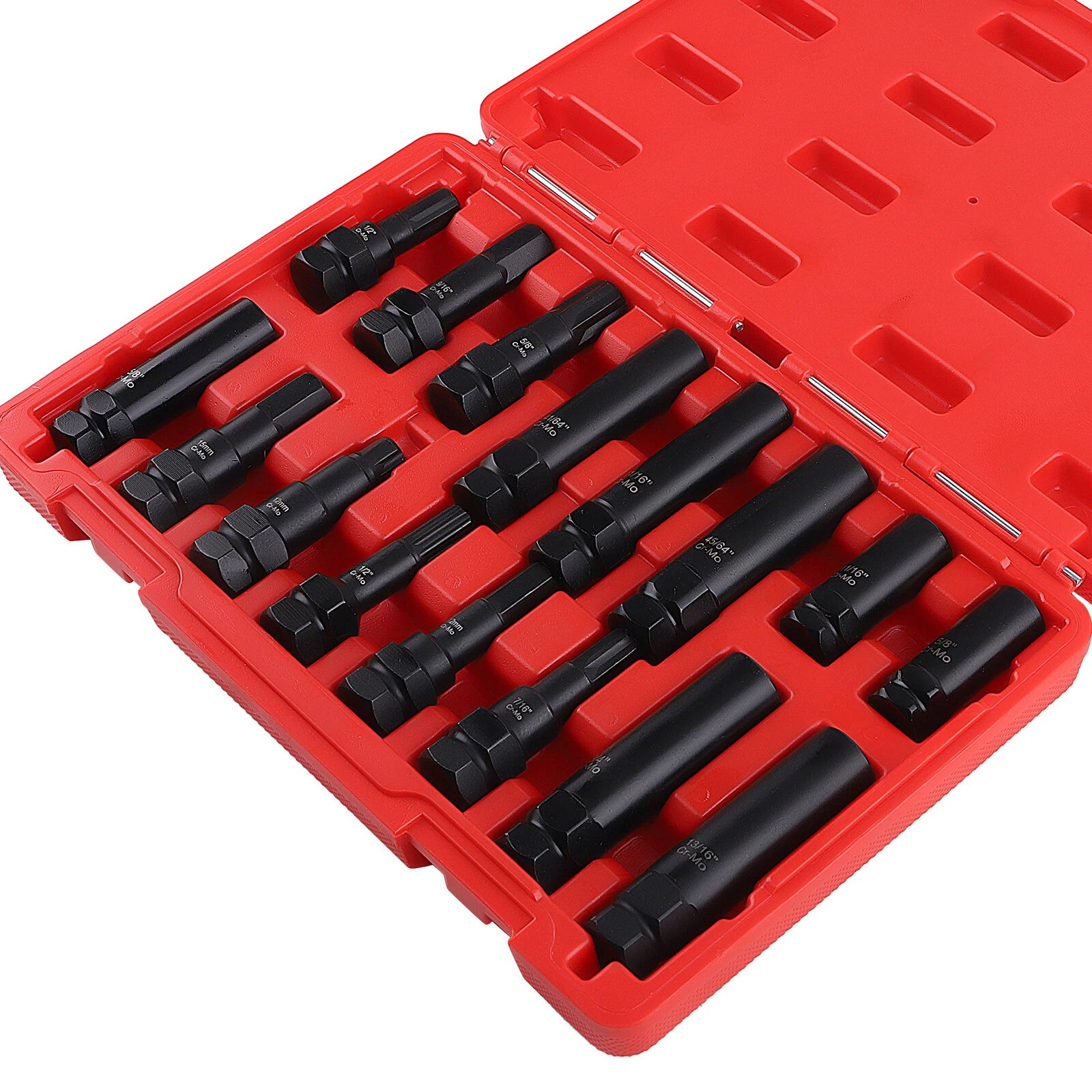 Set of 16 Locking Lug Nut Master Keys for Wheel Locks