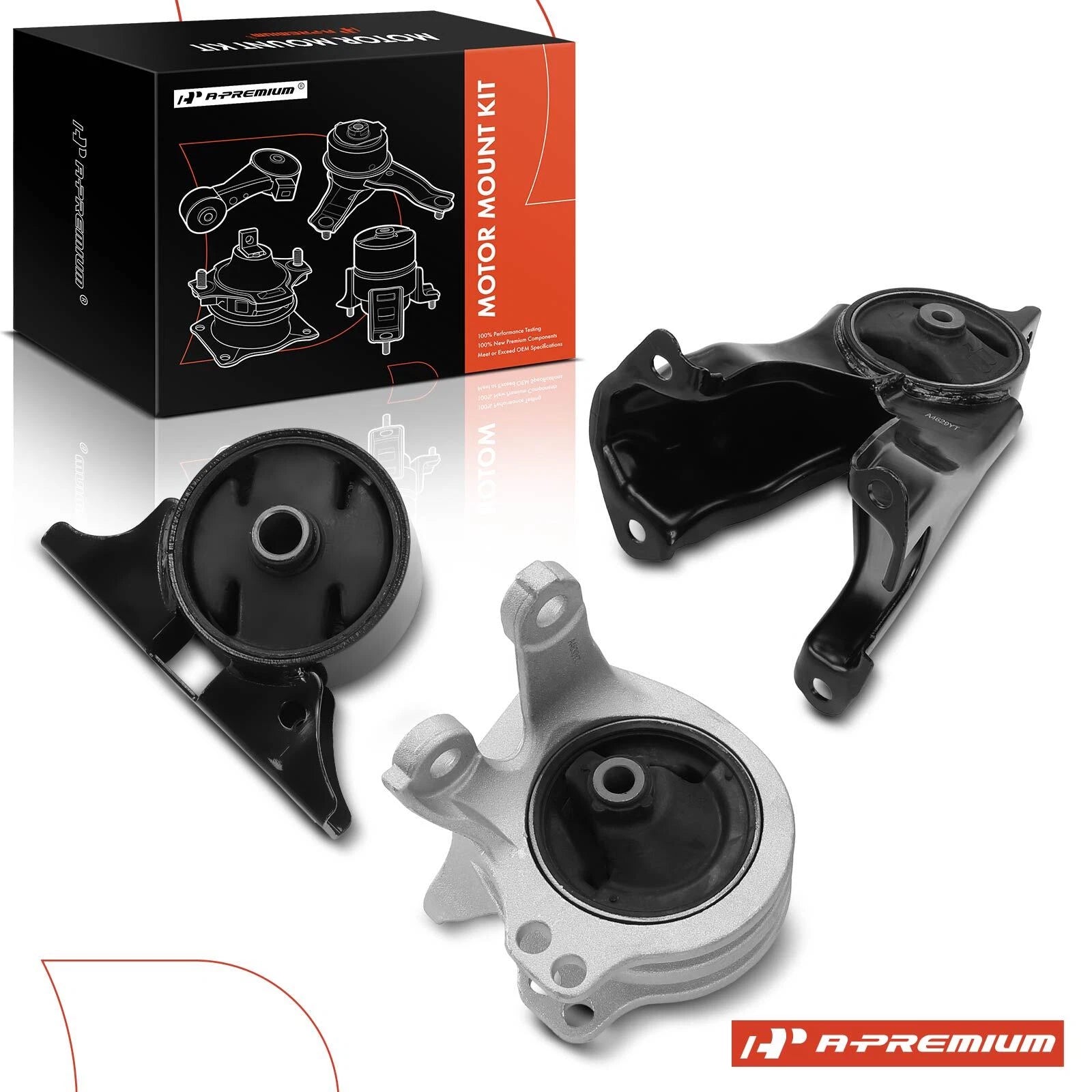 3X Engine Motor & Transmission Mount for Mitsubishi Galant (2004–2006)