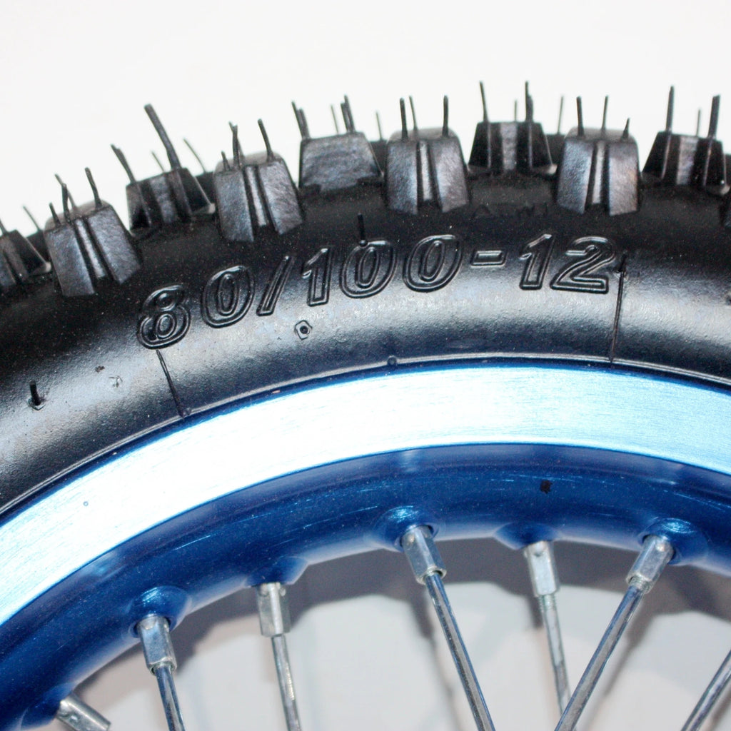 15mm Axle Rear Wheel Rim Tire for PIT PRO Dirt Bike (3.00 - 12)