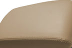 Leather Console Lid Pull Over Cover for Subaru Tribeca (2006–2014) Beige