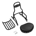 Passenger Sissy Bar Backrest Luggage Rack for Indian Springfield Chieftain