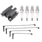 Ignition Coil Set with Spark Plugs and Wires for Subaru Impreza Legacy Forester