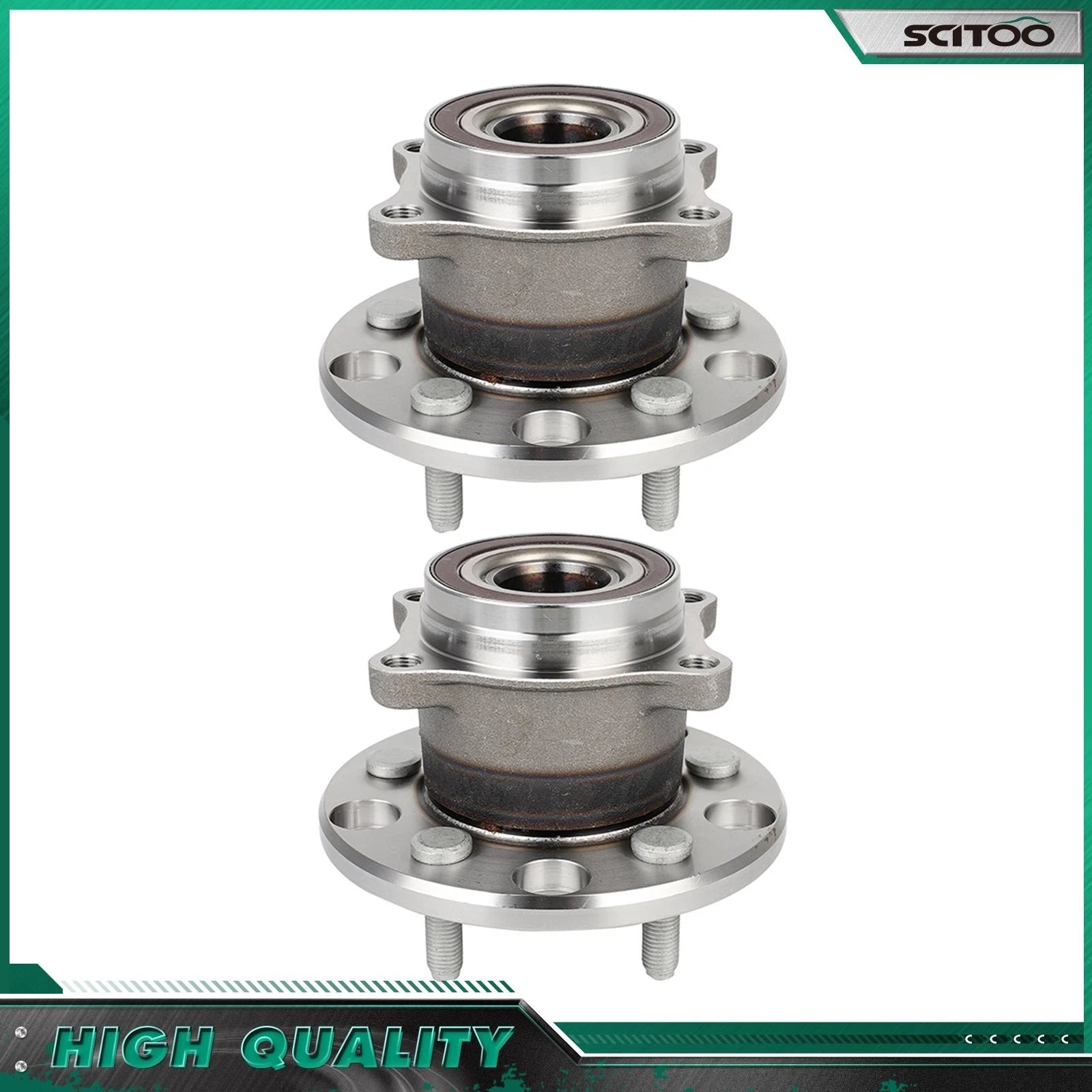 2X Rear Wheel Bearing Hub Assembly for Lexus GS300 GS350 (2018–2020)
