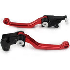 CNC Pivot Brake Clutch Lever for Suzuki DRZ400S DRZ400SM DRZ400E (2000–2022) Red