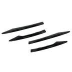 4x Fog Light Cover Trim for Mercedes Benz E-Class W213 (2021+) Black