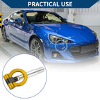 Tow Hook Ring for Mitsubishi Lancer Evolution (1 pcs, 23.5cm, Yellow)