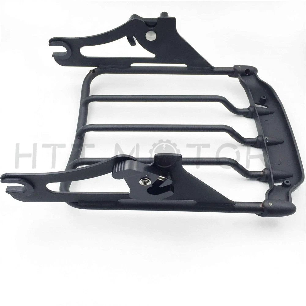 Detachable Black Air Wing Luggage Rack for Harley Touring (2009–Present)