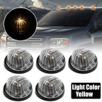 5pcs Cab Marker Light Clear Cover Yellow for GMC C1500 (1979–1984, 1986)