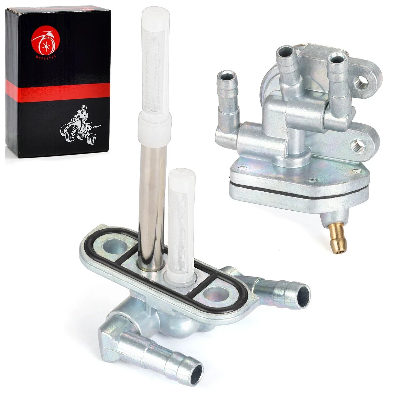 Fuel Valve Petcock & Filter Assembly for Yamaha Virago 250 XV250 (1995-2007)