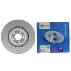 Hella 345mm Front Vented Disc Brake Rotor for Audi S4 (2004–2009)