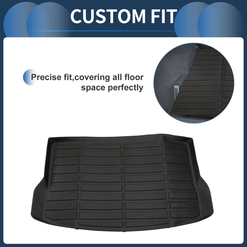 Trunk Mat for Chevrolet Bolt EUV (2022–2024) TPE Cargo Liner Black
