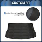 Trunk Mat for Chevrolet Bolt EUV (2022–2024) TPE Cargo Liner Black