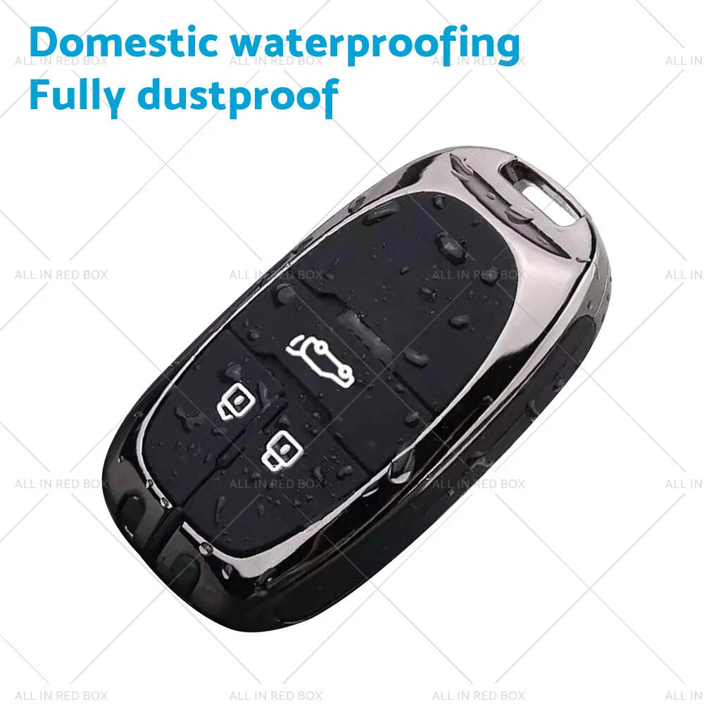 Zinc Alloy Key Fob Case Cover for LDV D90 (2017–2023) 3 Buttons