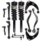 Front Struts Control Arms Sway Bar Tie Rods Kit for Ford Fusion (2010–2012)
