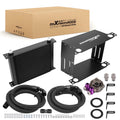 Universal 30 Row Transmission Oil Cooler for 10AN Aluminum (w/ Thermostatic Adapter) (2004–2024)