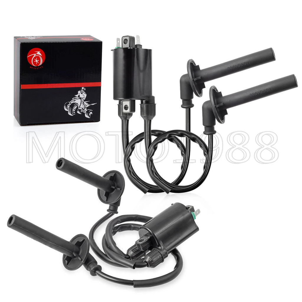 2X Ignition Coil with Spark Plug Cap for Honda Magna 750 VF750 ST1100 (1994–2003)