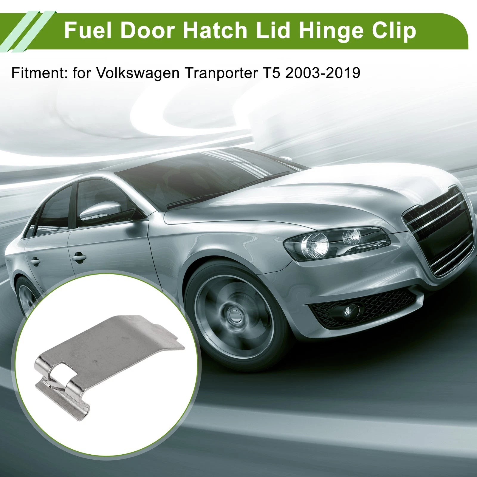 Fuel Gas Tank Door Spring Clip for Volkswagen Transporter T5 (2003–2015)