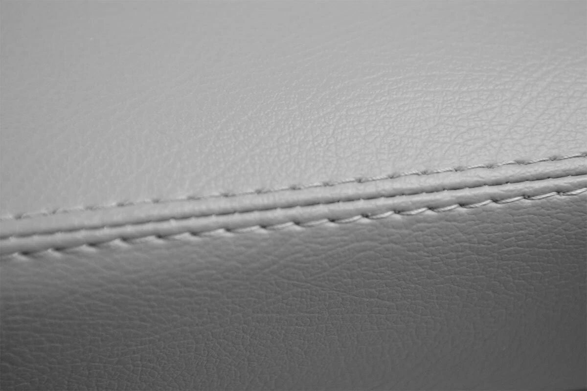 Leather Console Lid Armrest Cover for Volkswagen Atlas (2018–2021) Gray