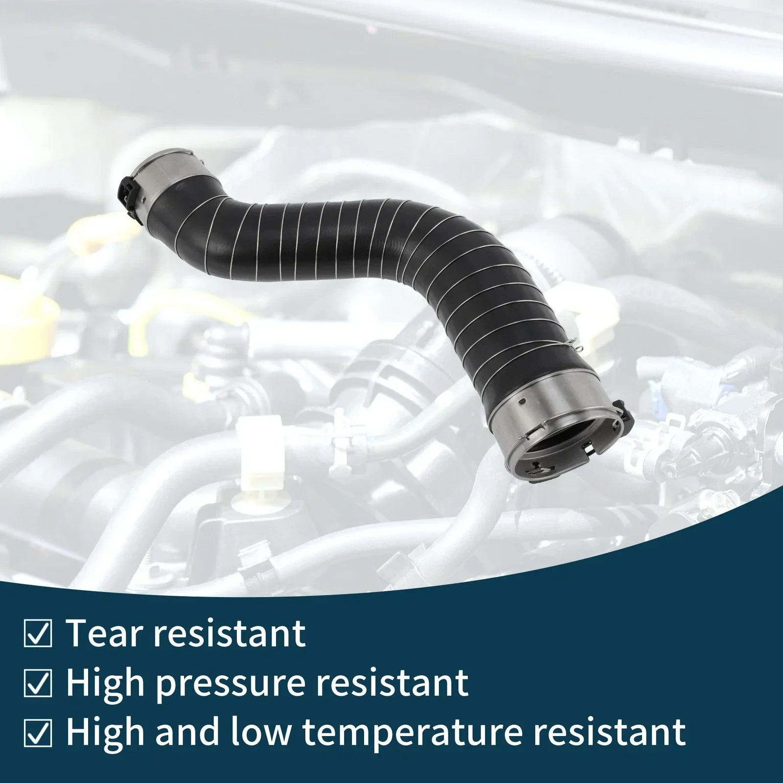 Radiator Hose for BMW 1 Series F20 (2011-2019) Rubber 1Pc