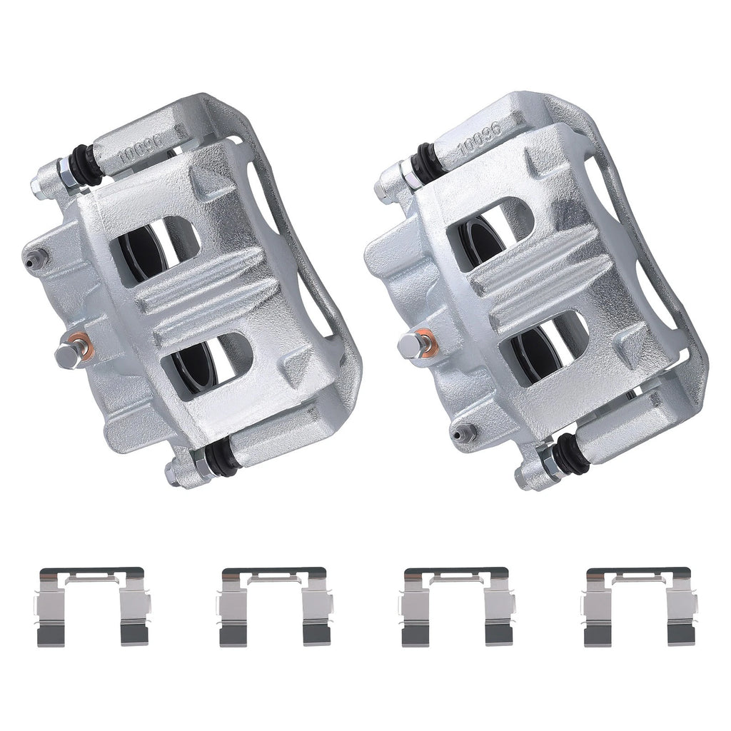 Front L & R Brake Caliper w/Bracket for Chevrolet Equinox Pontiac Torrent (2005–2009)