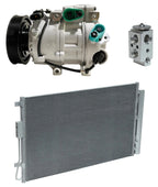 A/C Compressor Kit With Condenser for Hyundai Santa Fe Sport 2.4L (2017)