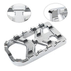 CNC Brake Pedal Pad Cover for Harley Softail Touring Street Glide FLHX (2014–2023) Chrome