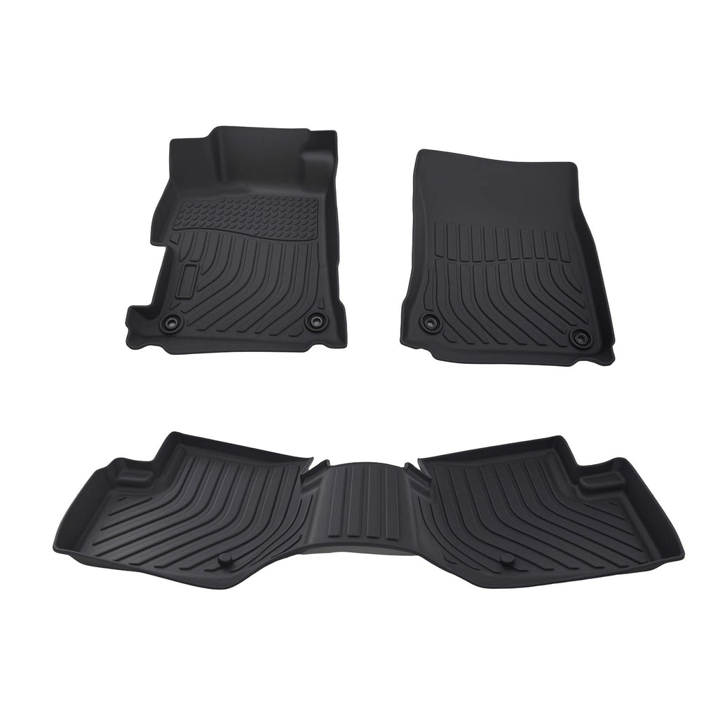 Set of 4 Black Custom Floor Mats for Acura ILX (2013–2022) TPE Waterproof