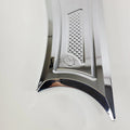 Left Side Chrome Velocity Series Driver Floorboard for Harley