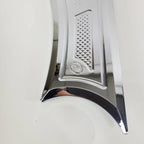 Left Side Chrome Velocity Series Driver Floorboard for Harley