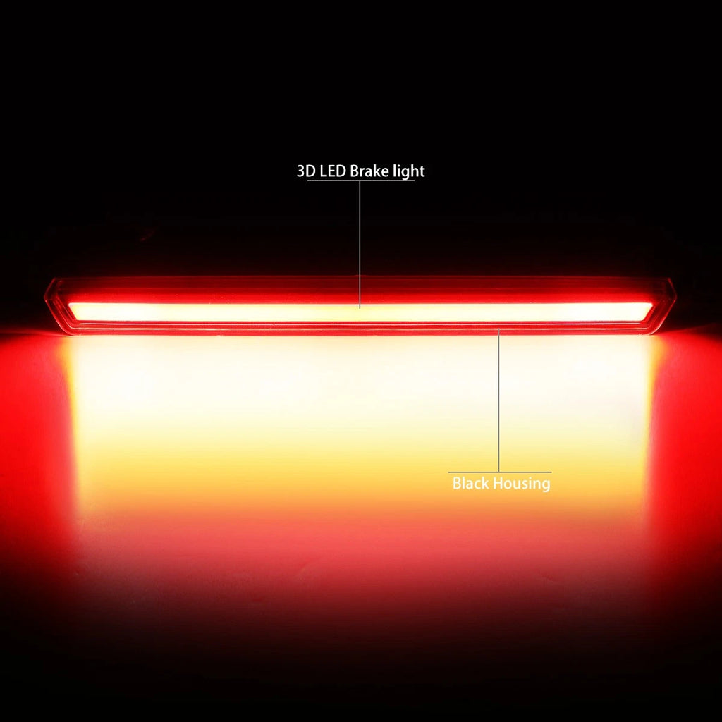 3D LED Tail Brake Light Lamp for Chevy Suburban Tahoe (2015–2020)