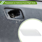 Front Right Washer Nozzle Cover Cap for Toyota Camry (2011–2015) 8504406020 White