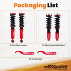 Coilovers Kit for Honda CR-V (1996-2001) Adjustable Height Shock Absorber
