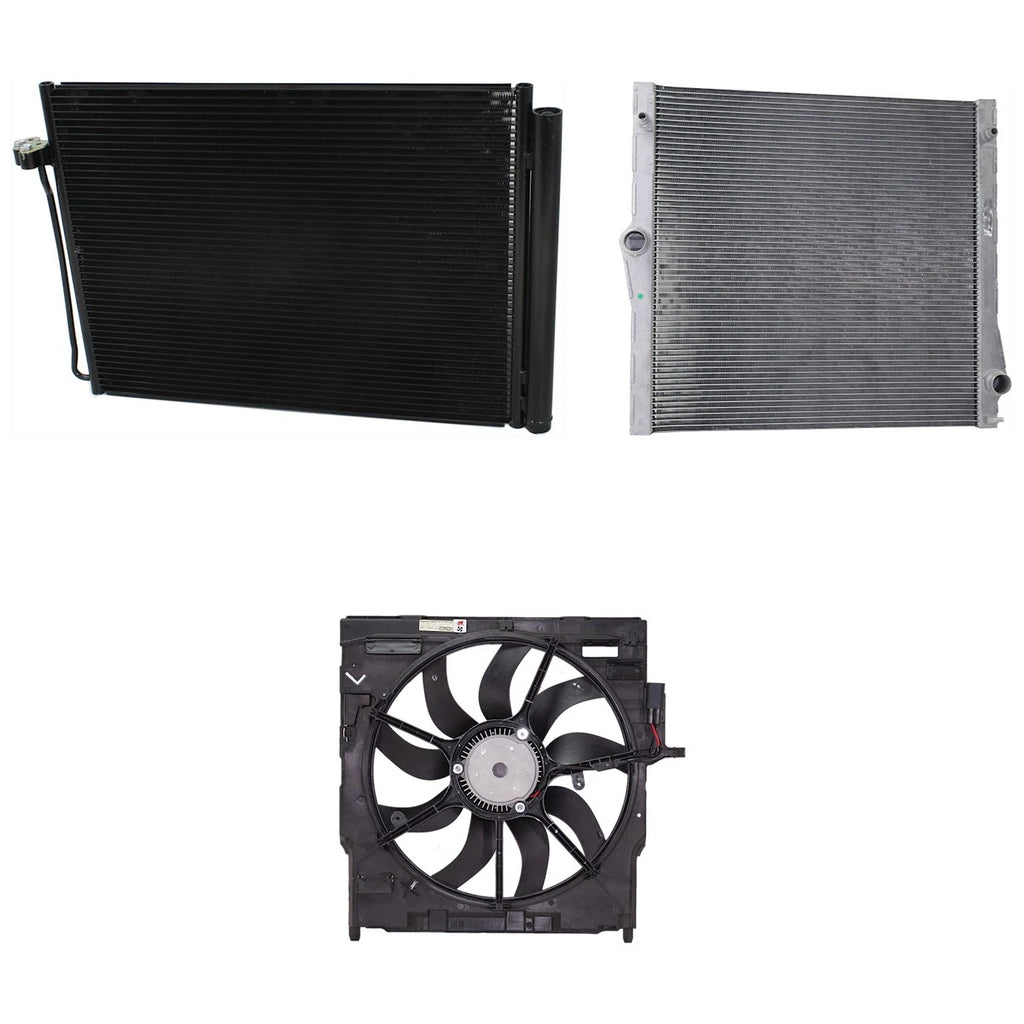 A/C Condenser for BMW X5 (2009–2010)