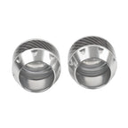 Front Fork Frame Sliders for - Silver, Pair