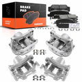 Set of Front and Rear Brake Pads and Calipers for Nissan Murano (2009–2012)