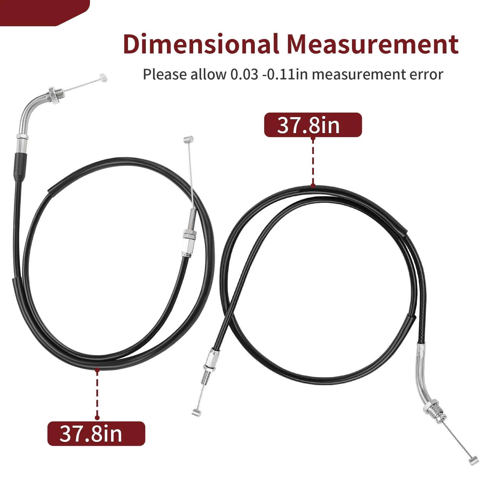Throttle Cable A + B for Honda VTX1300C (2004-2009)