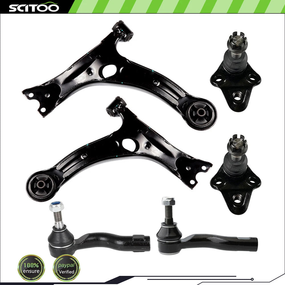 Front Lower Control Arm & Ball Joint Tie Rod End for Toyota Celica (2000–2005)