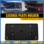 License Plate Bracket Front for Dodge Ram 1500 (2013–2022)
