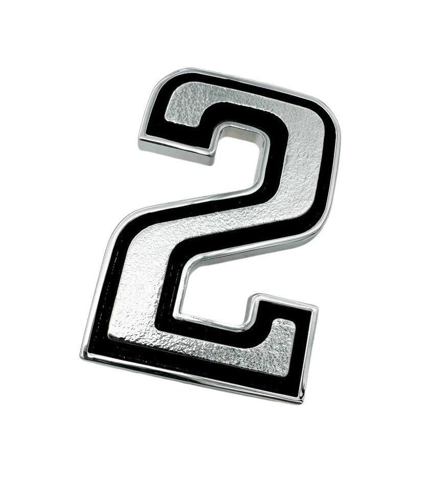 Front Fender Emblems with Hardware for 1969–1972 Oldsmobile Cutlass & 442