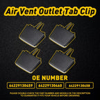Set of 4 Air Conditioning Vent Outlet Tab Clips for BMW 3 Series (2005–2012)