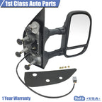 Pair Power Folding Mirrors for Ford E-350 E-450 E-150 (2009–2016)