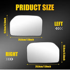 Mirror Glass for Toyota FJ Cruiser (2007–2014) Driver Passenger Side