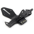 Black Steel Fender Eliminator License Plate Holder for KAWASAKI ZX-10R (16-20)