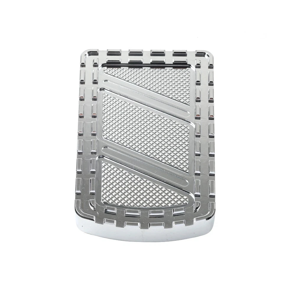 CNC Riot Brake Pedal Large Pad Cover for Harley Touring, Road King, Softail, Dyna